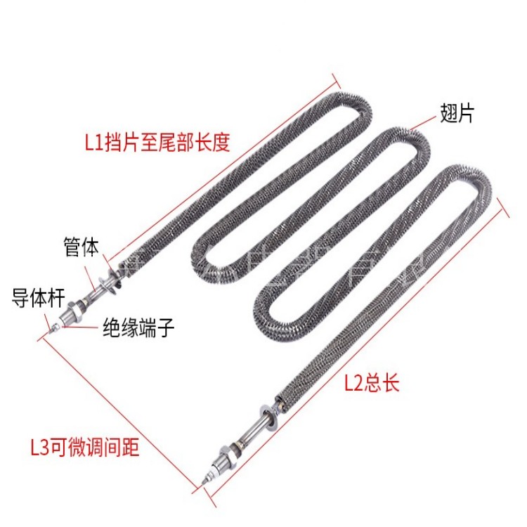工業(yè)高溫電爐用翅片加熱管